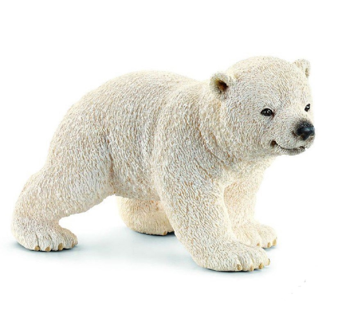 Фигурка SCHLEICH 14708 Белый медвежонок - фото 1
