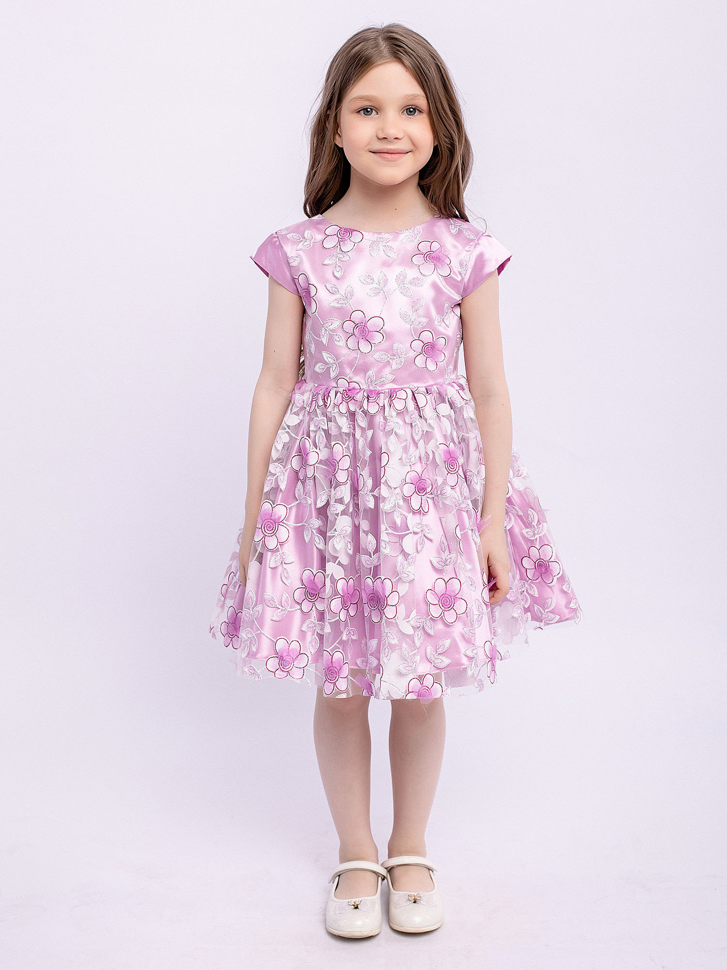 Платье пуговка 004 п22-3 - фото 1