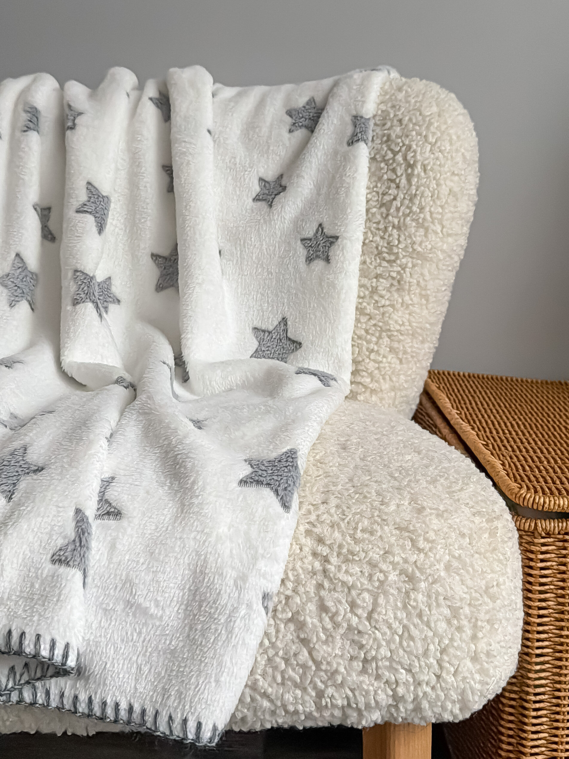 Плед ОТК 100 x 75 см велсофт - фото 4