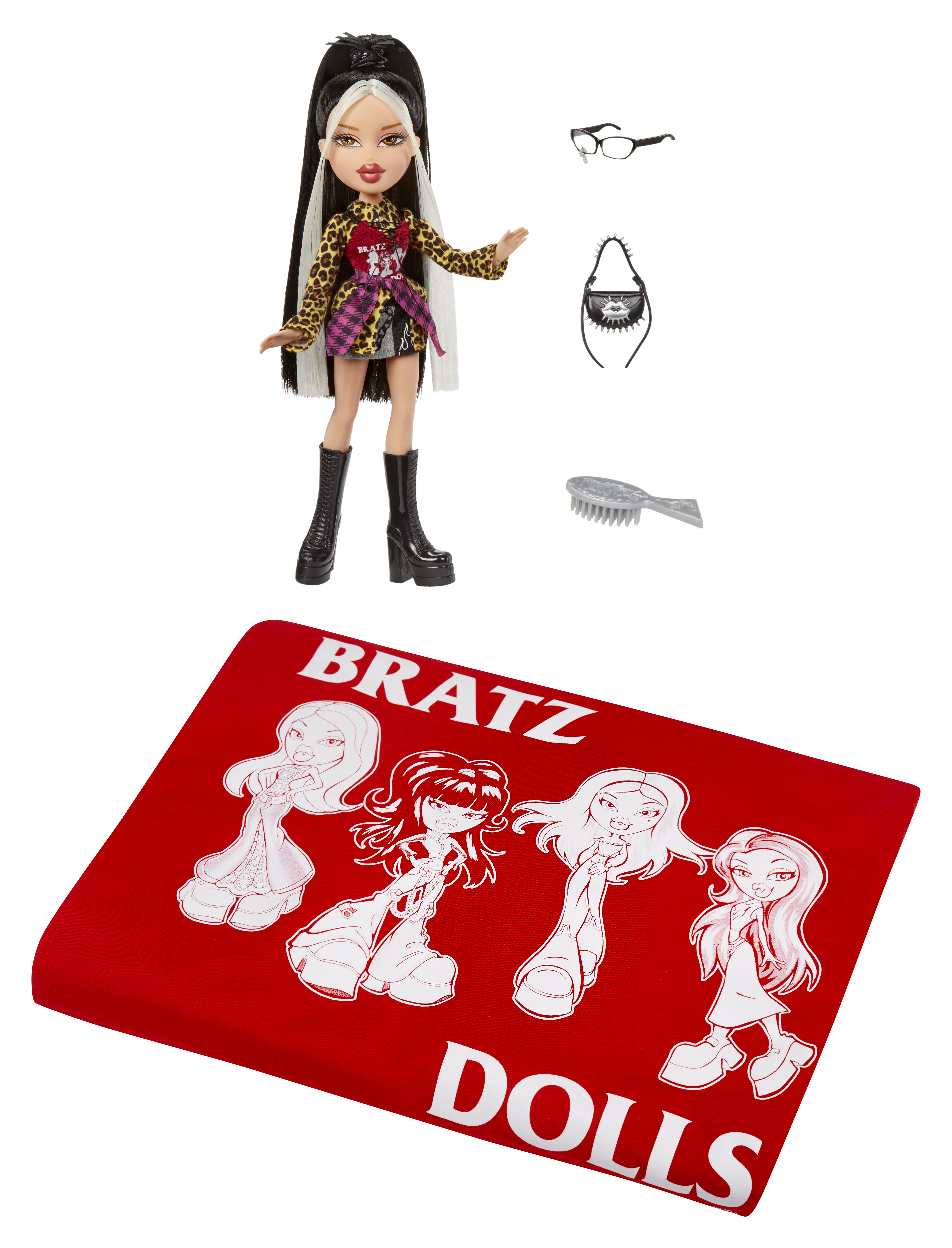 Кукла модельная Bratz Джейд Stylin' с футболкой 544883-EUC - фото 12