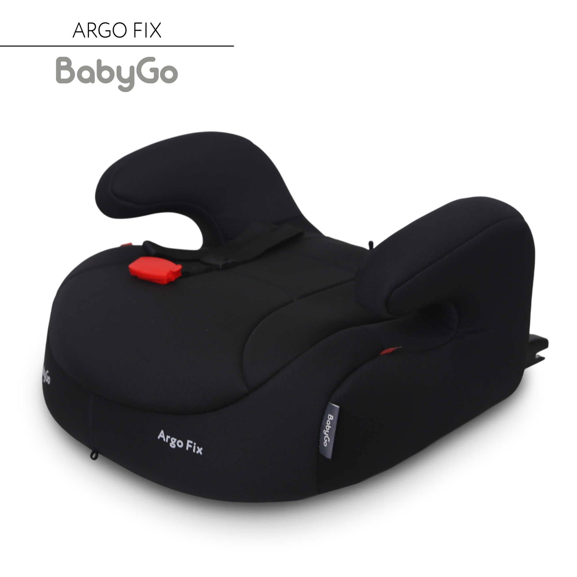 Автокресло BabyGo Argo FIX Isofix 3 (22-36 кг) черный - фото 1