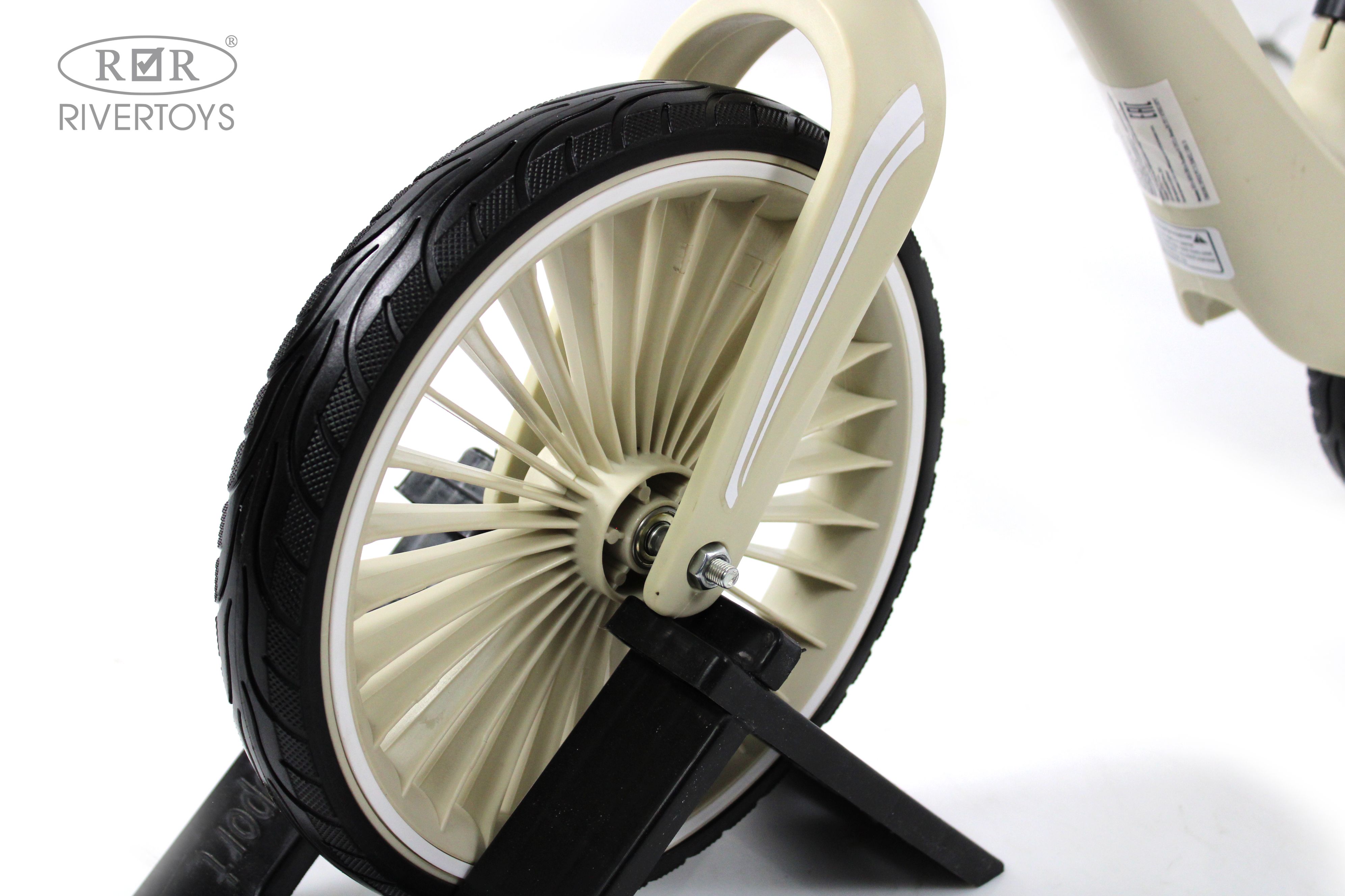 Двухколесный беговел RIVERTOYS 12 дюймов - фото 6