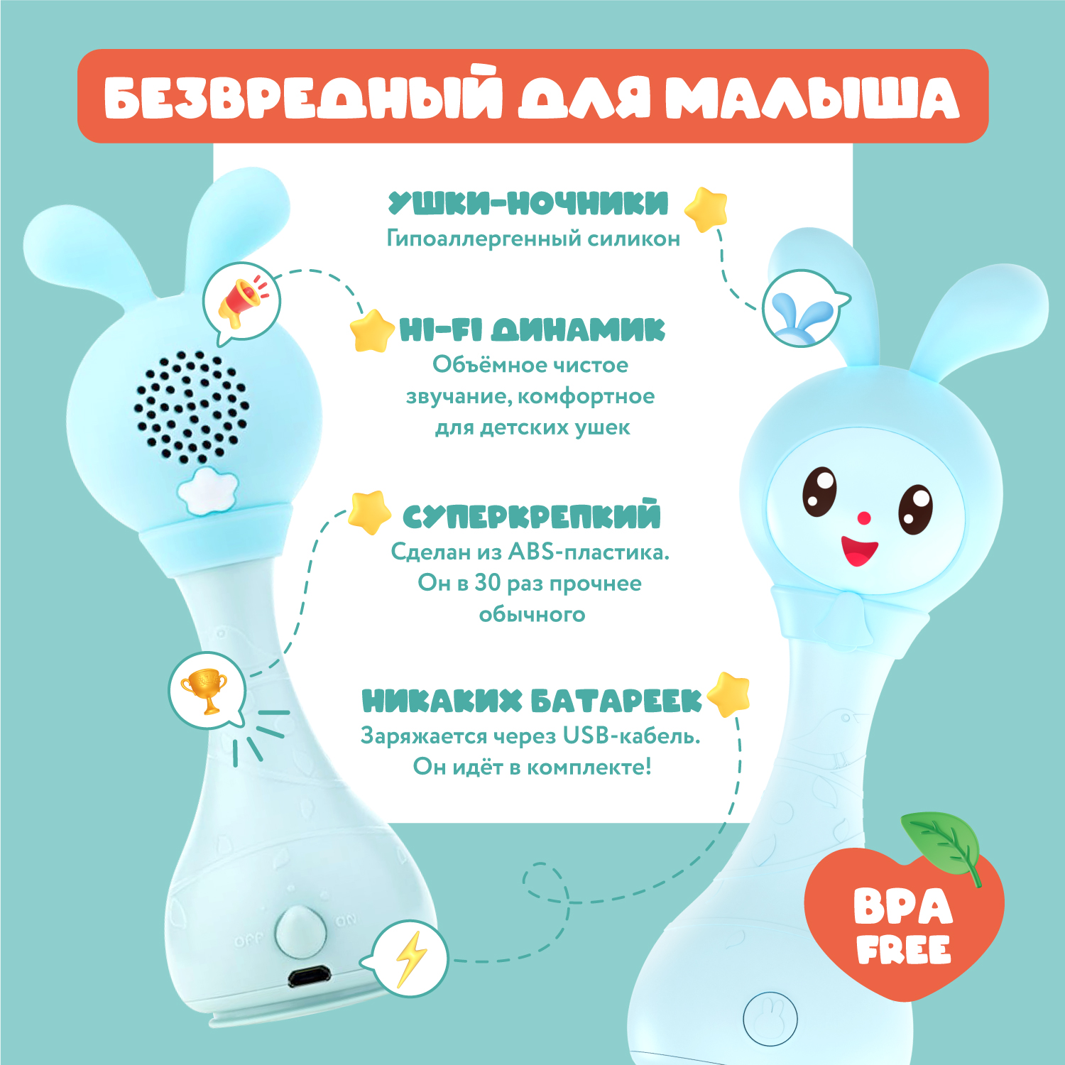 Игрушка alilo Малышарики Крошик - фото 5