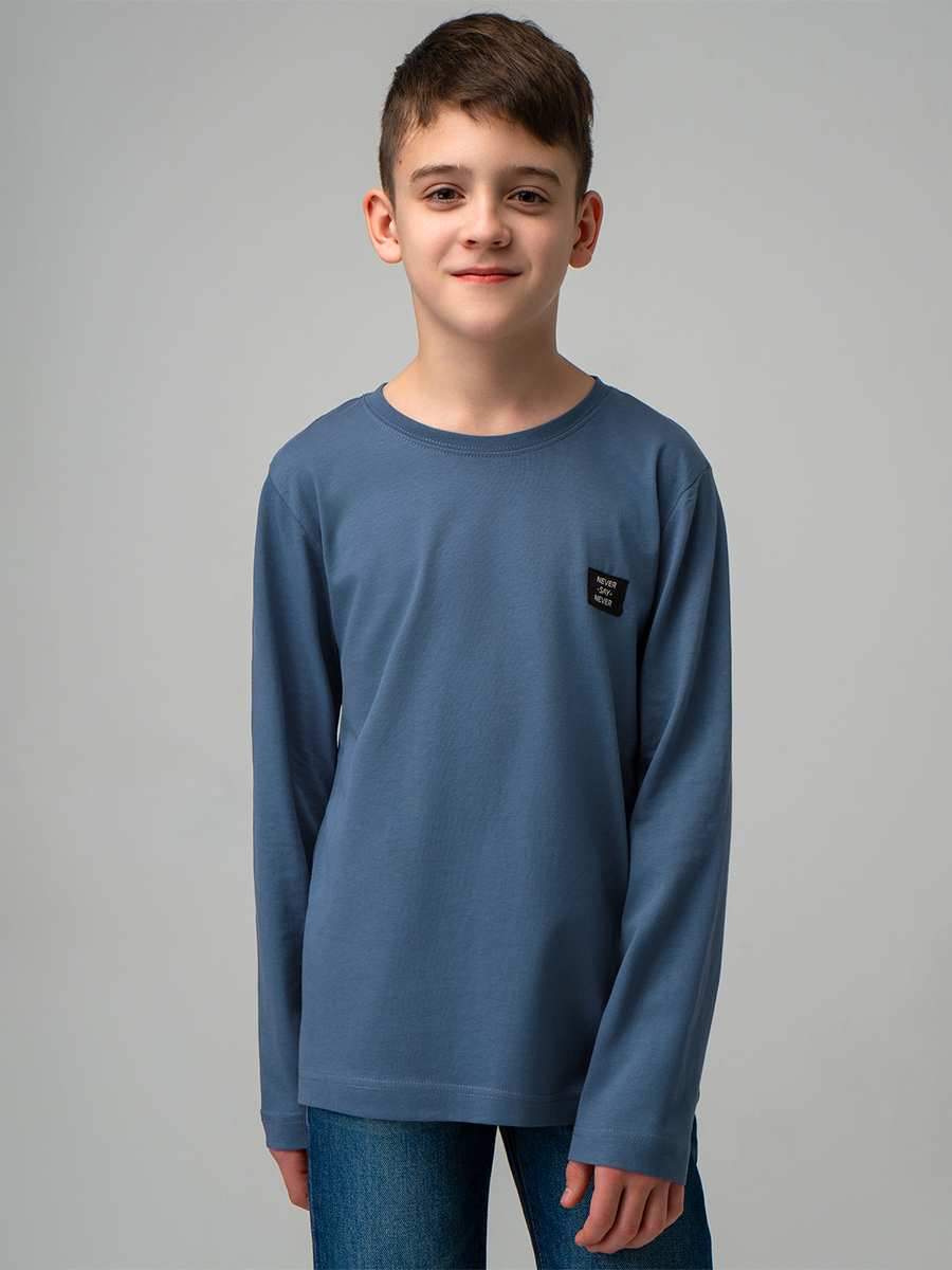 Лонгслив BONITO KIDS SS6096джинсовый - фото 3