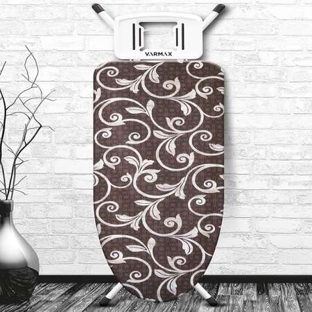 Чехол для гладильной доски Varmax 145*55 см XL brown monogram