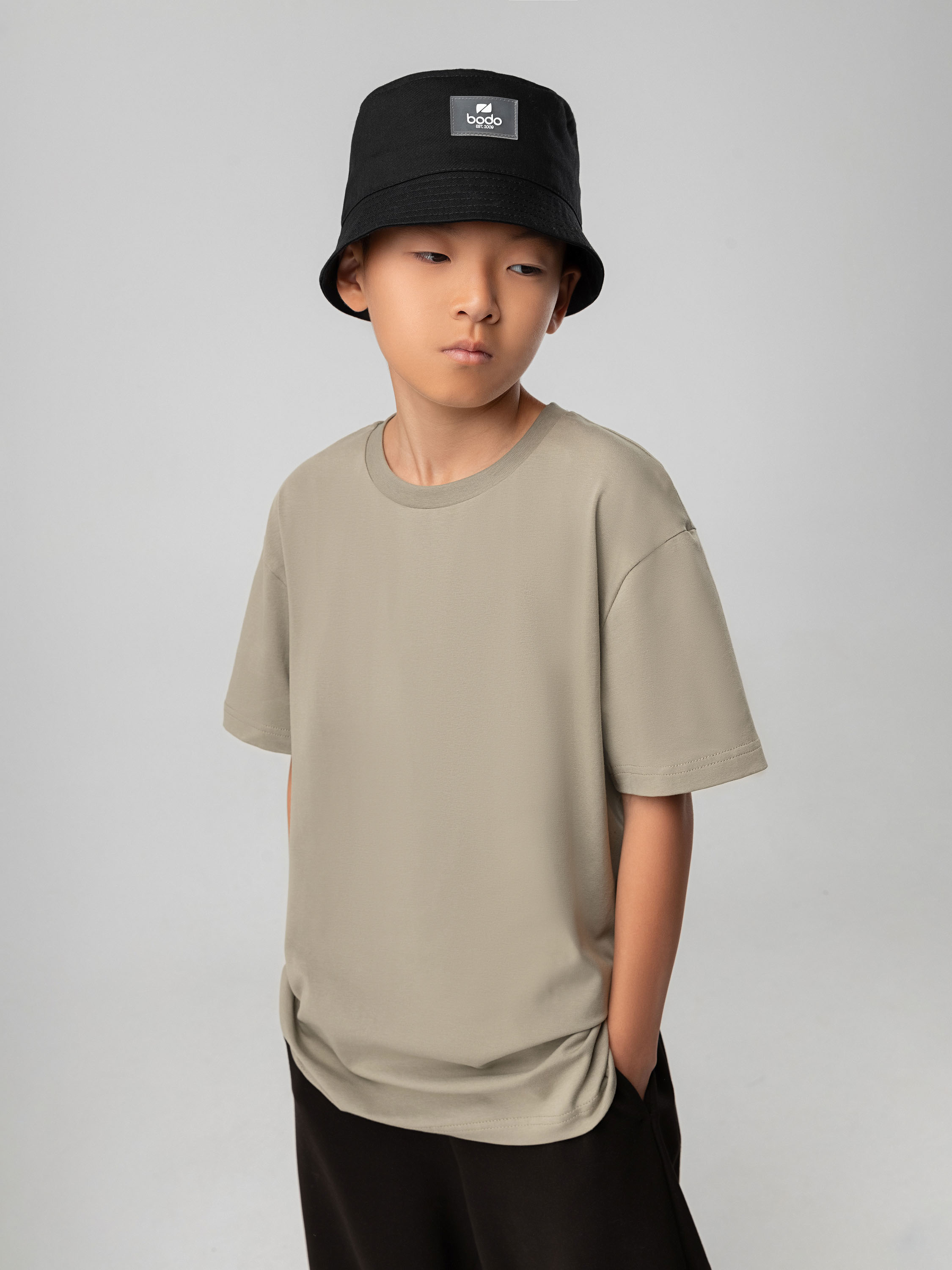 Футболка Bodo 36-61U_пыльный оливковый - фото 1