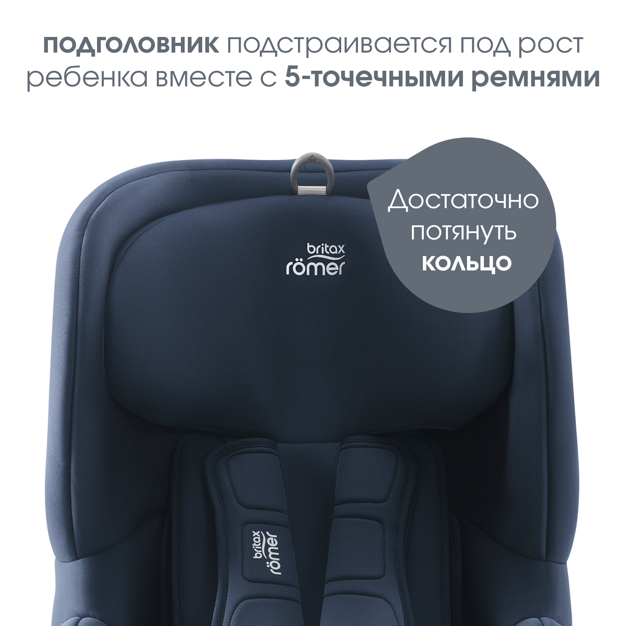 Автокресло Britax Roemer Trifix Night Blue 1 (9-18 кг) синий - фото 10