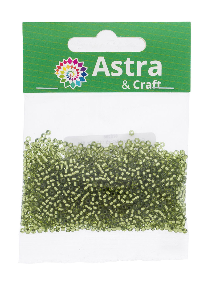 Набор для творчества Astra Craft бисер для плетения 11/0 20 г - фото 12
