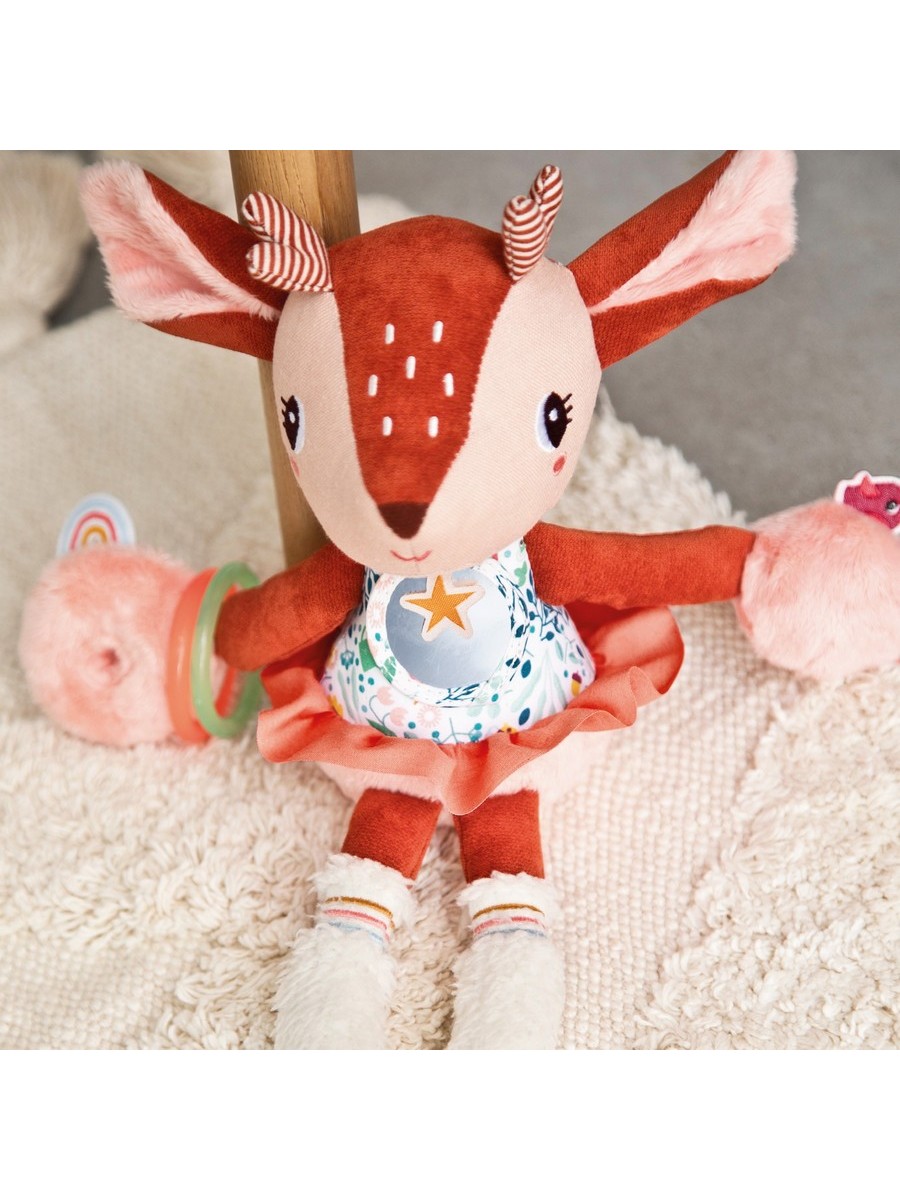 Игрушка мягкая Lilliputiens олень 30 см - фото 7
