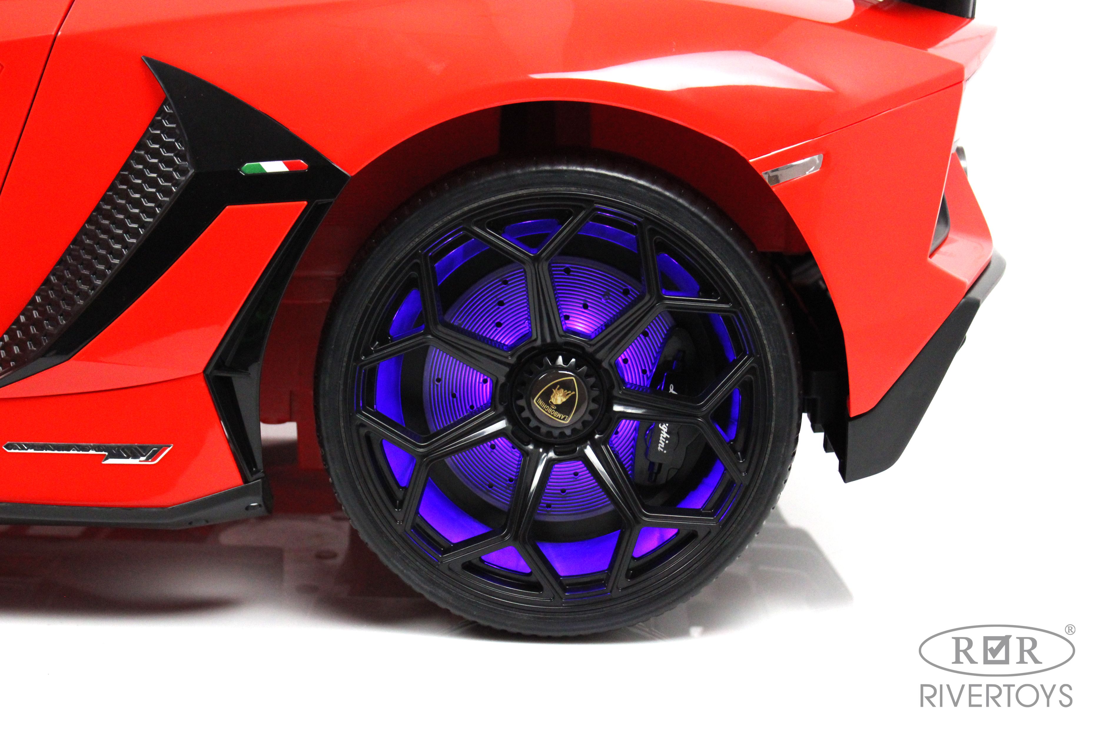 Электромобиль RIVERTOYS A111MP-RED С пультом ДУ - фото 19