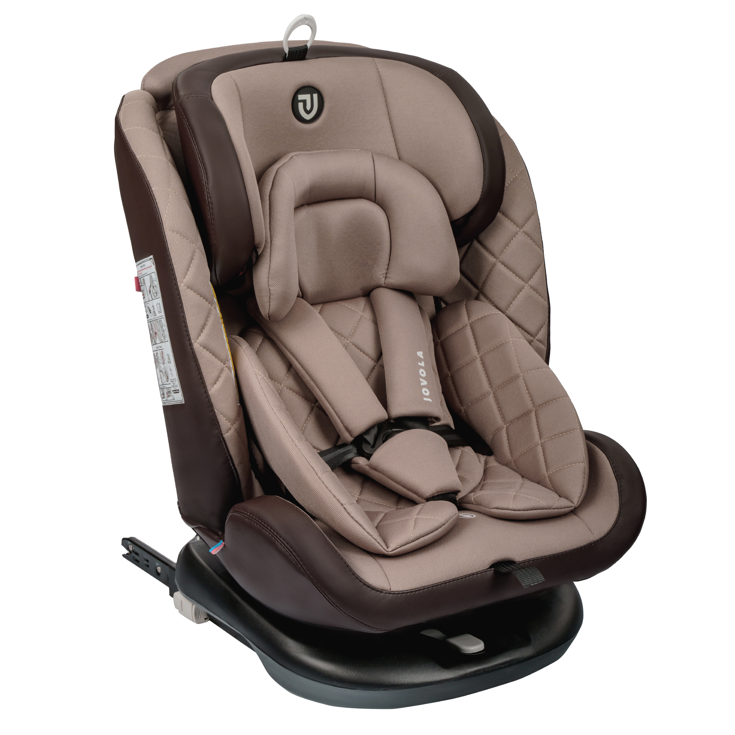 Автокресло Indigo Fuller Isofix 0+/1/2/3 (0-36 кг) бежевый - фото 12