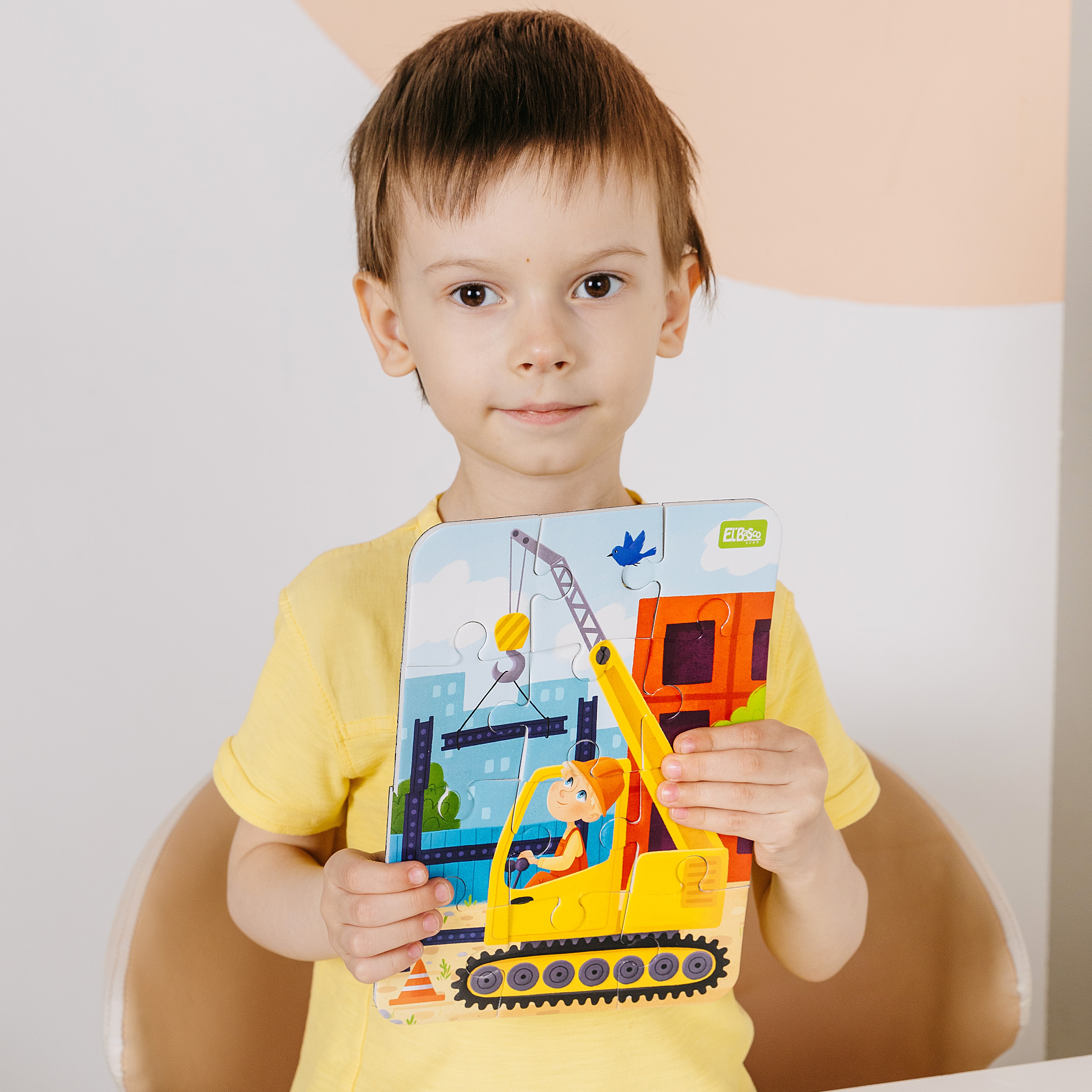 Пазл El BascoKids Строитель - фото 4