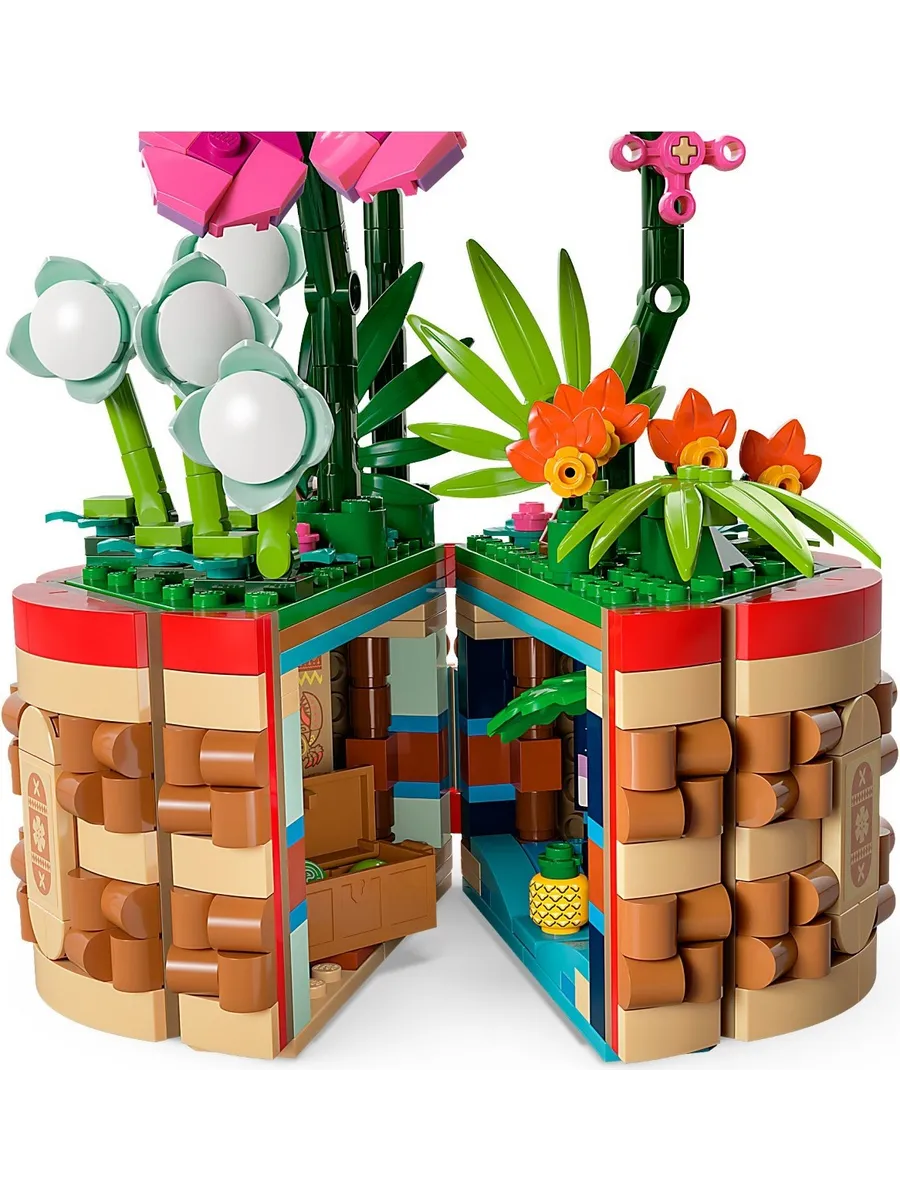 Конструктор LEGO Disney Princess Цветочный горшок Моаны 619 дет. - фото 4