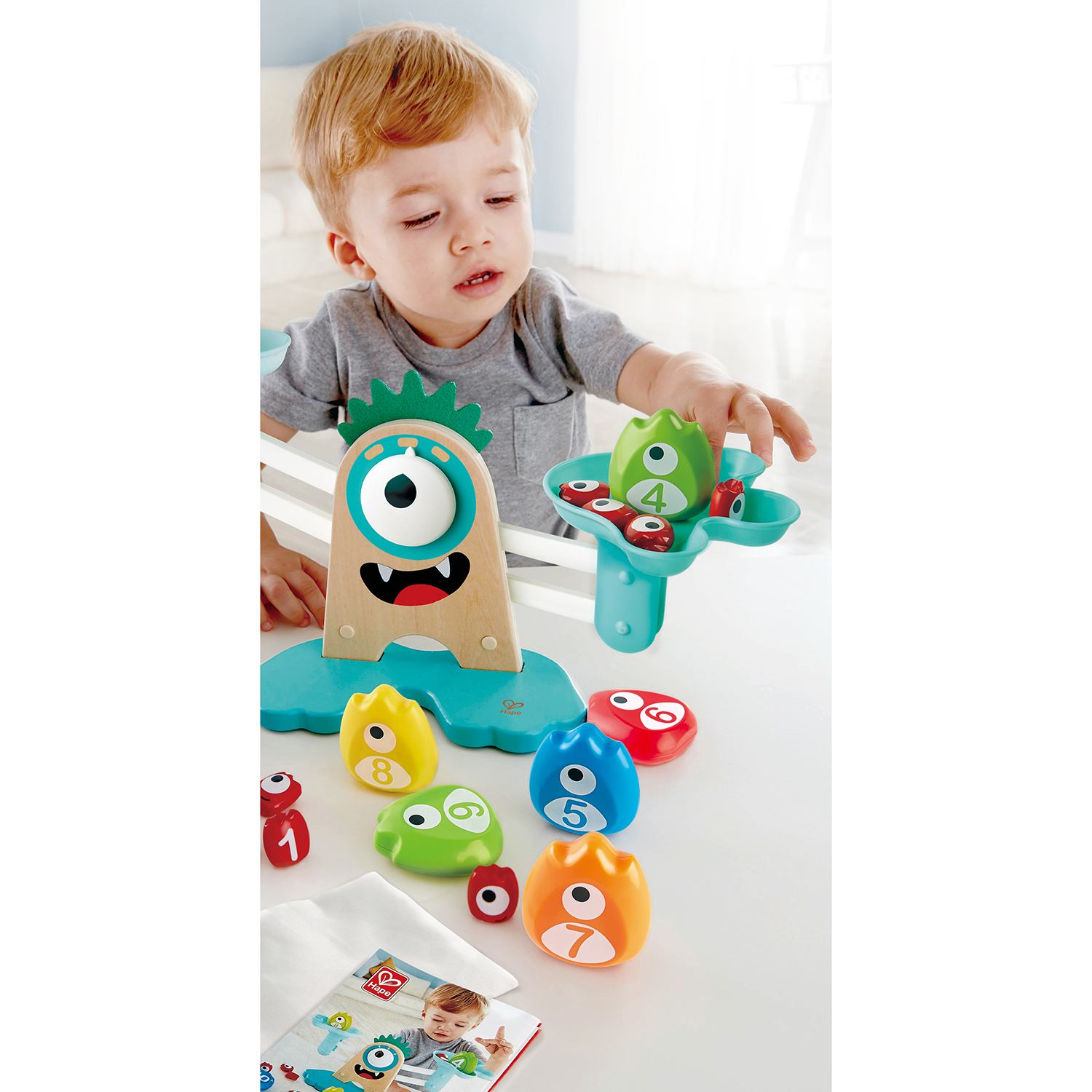 Настольная игра Hape Игрушечные весы Монстрики - фото 12