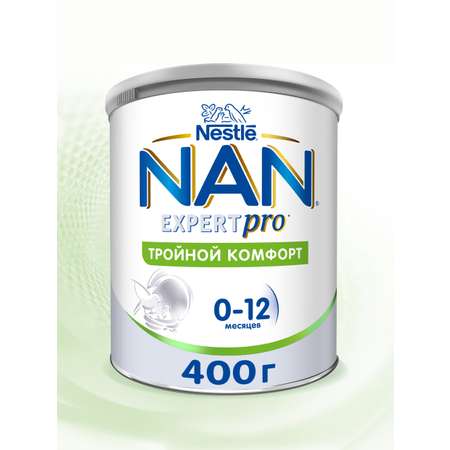 Смесь молочная сухая NAN Тройной комфорт 400г