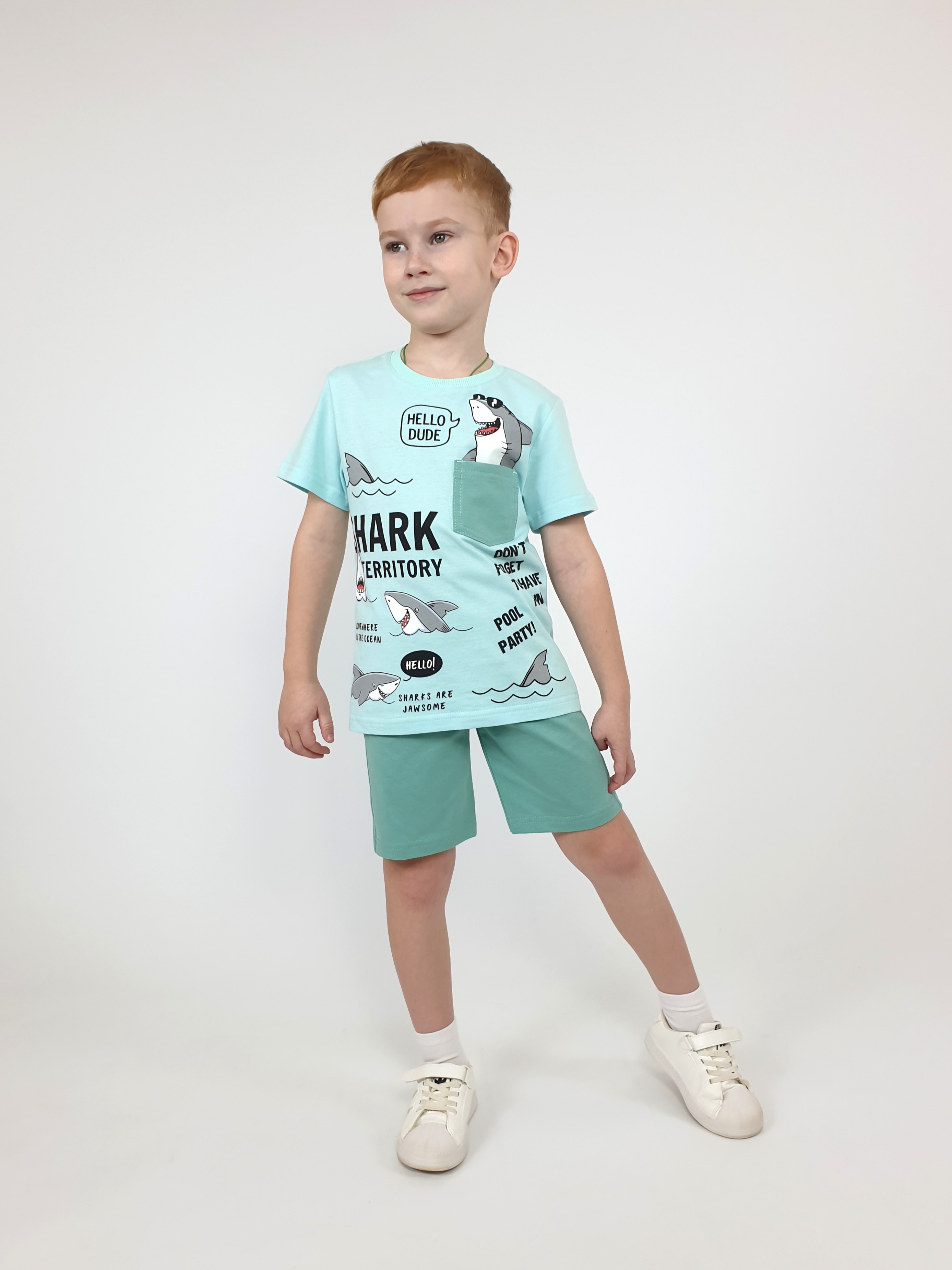 Футболка и шорты Luneva 01-85-9. - фото 5