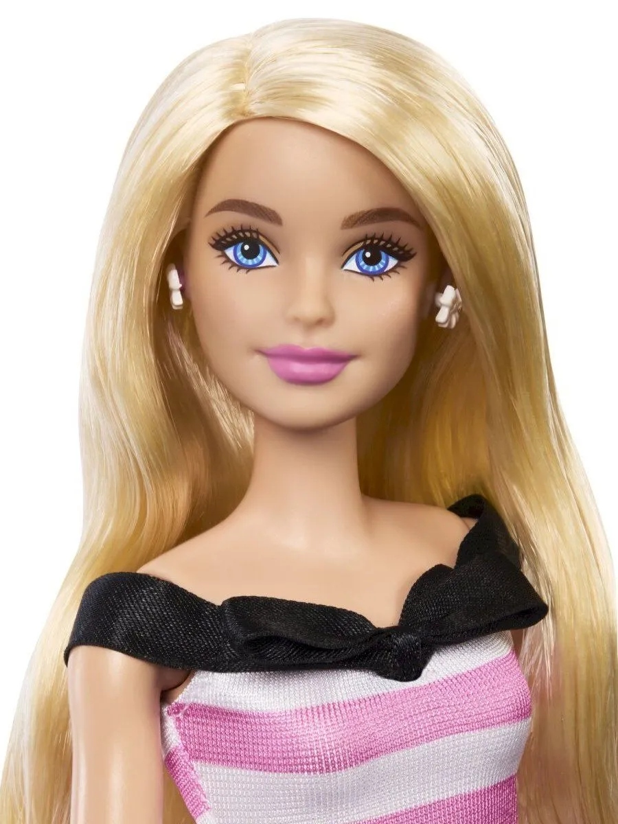 Кукла модельная Barbie 65th Anniversary Барби в винтажном наряде высота 29 см HTH66 - фото 7