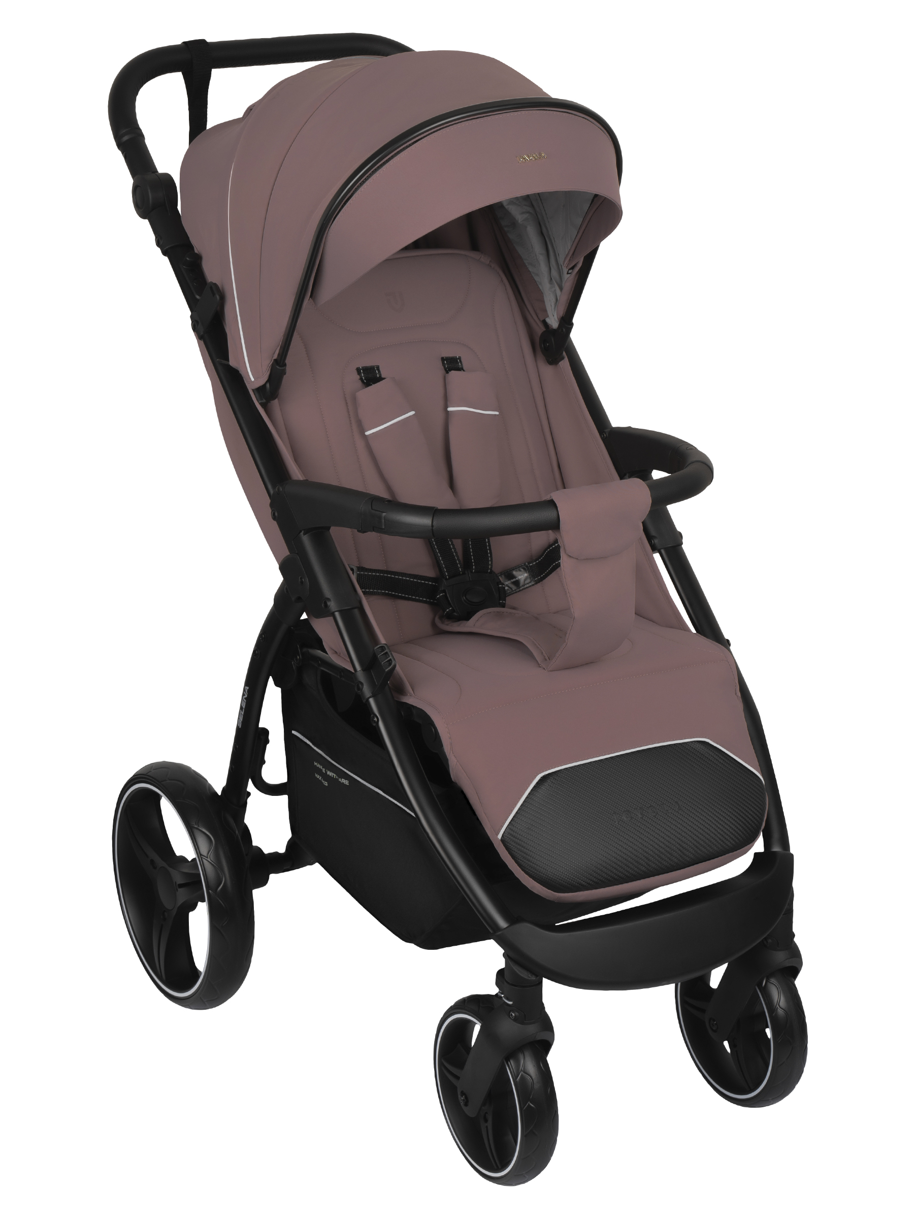 Коляска прогулочная JOVOLA SELENA 2026 всесезонная розовый - фото 1