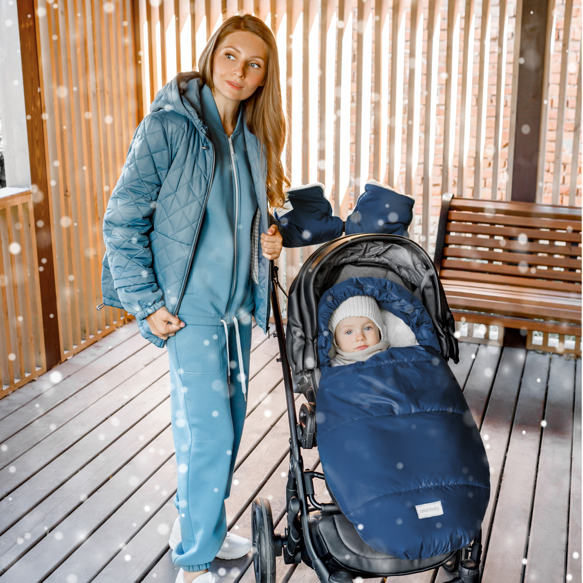 Конверт в коляску Amarobaby Travel - фото 4