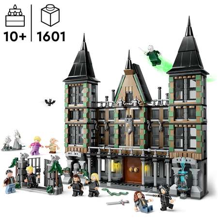 Конструктор LEGO Harry Potter Поместье Малфоев блочный