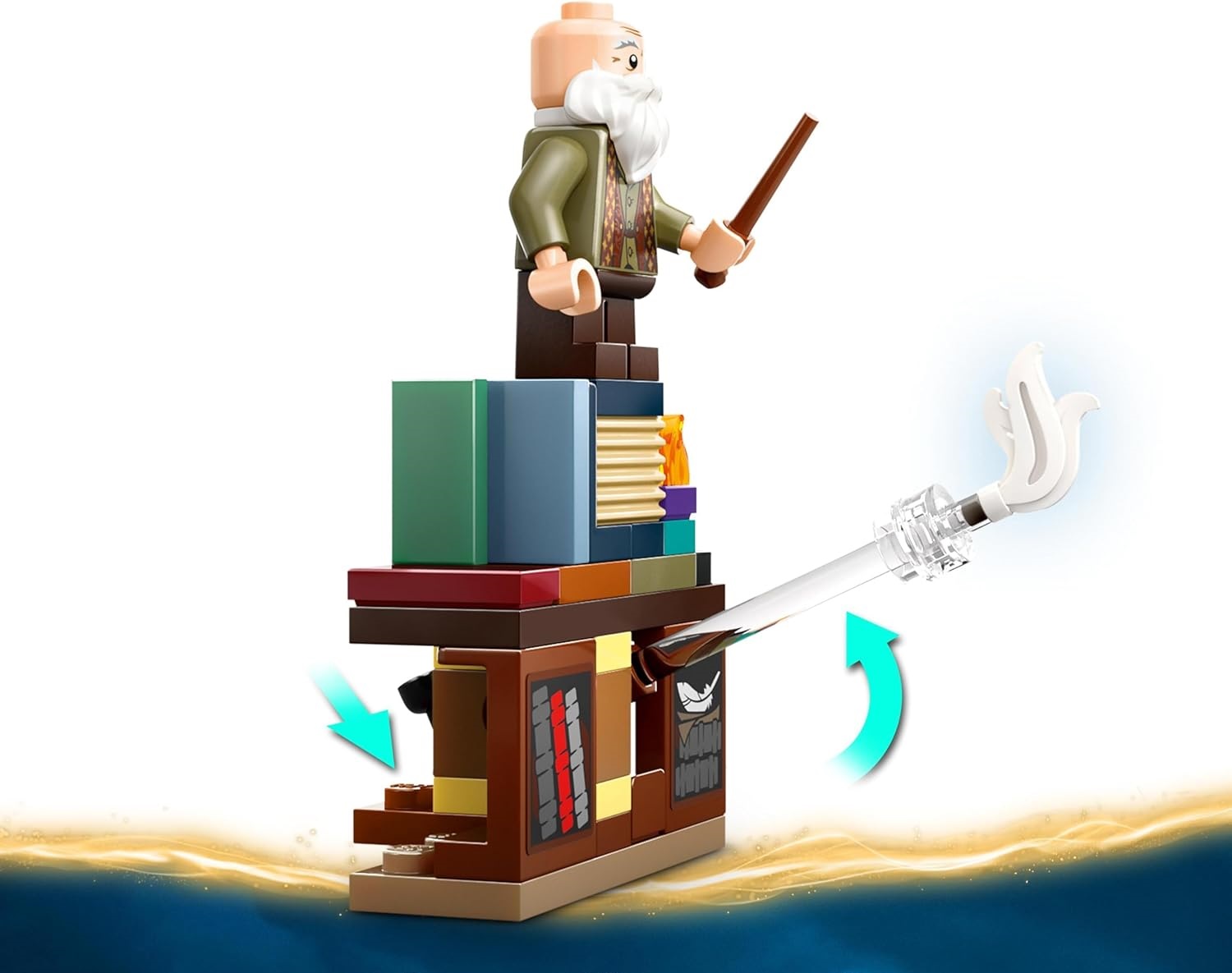 Конструктор LEGO Harry Potter Хогвартс Урок заклинаний блочный - фото 4