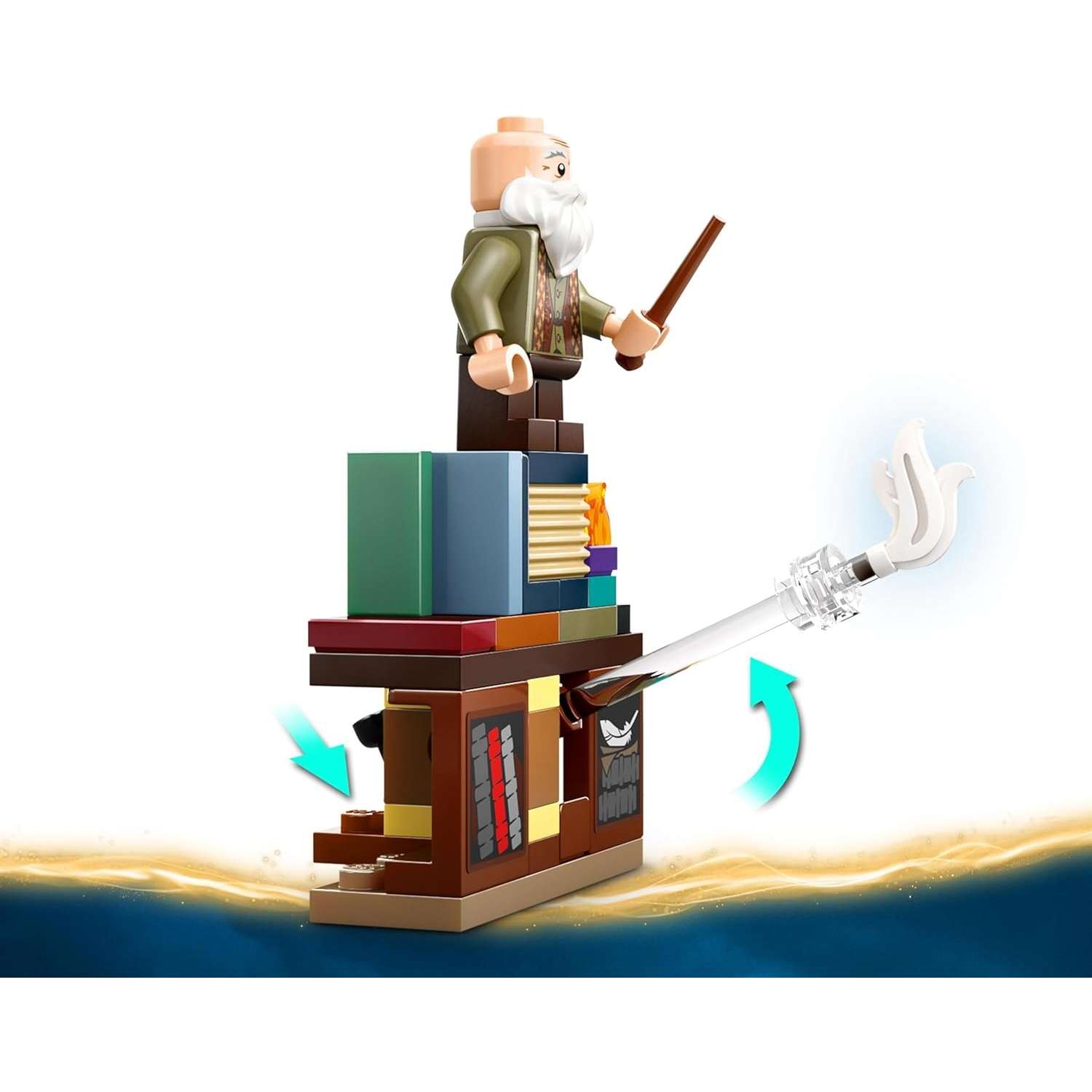 Конструктор LEGO Harry Potter Хогвартс Урок заклинаний блочный - фото 4
