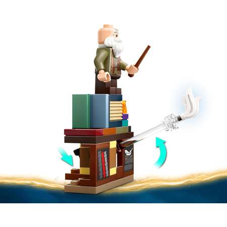 Конструктор LEGO Harry Potter Хогвартс Урок заклинаний блочный