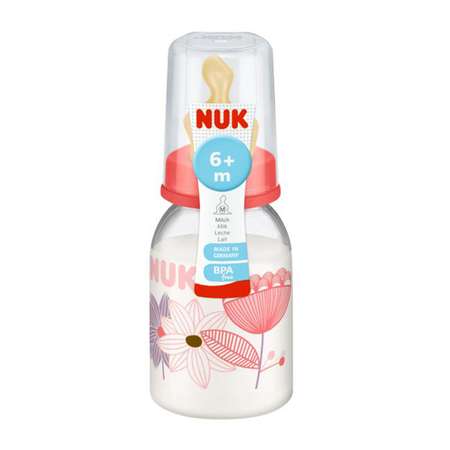 Бутылочка Nuk 110 мл в ассортименте