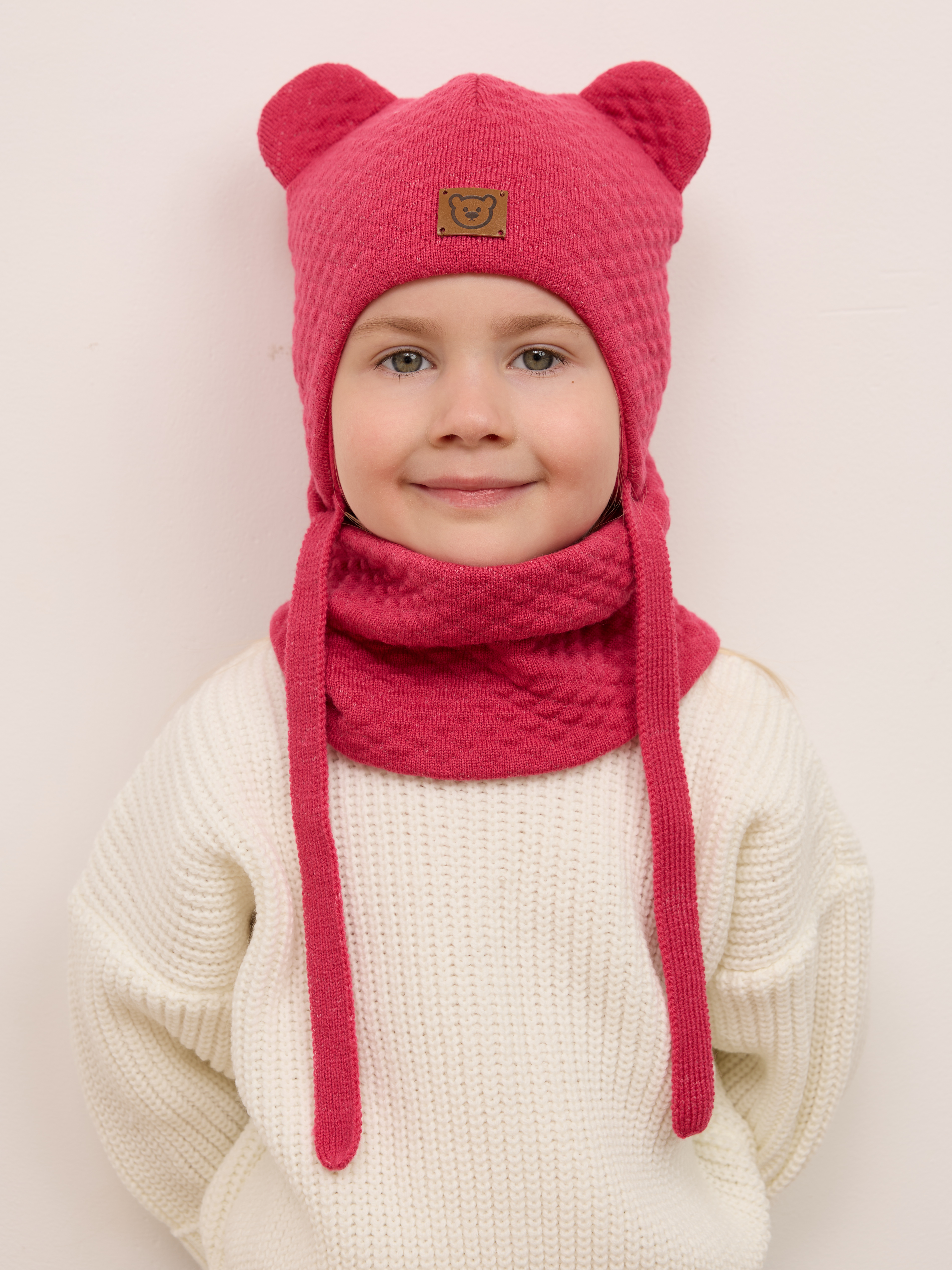Шапка и снуд Starkoff Kids Д701856 - фото 2
