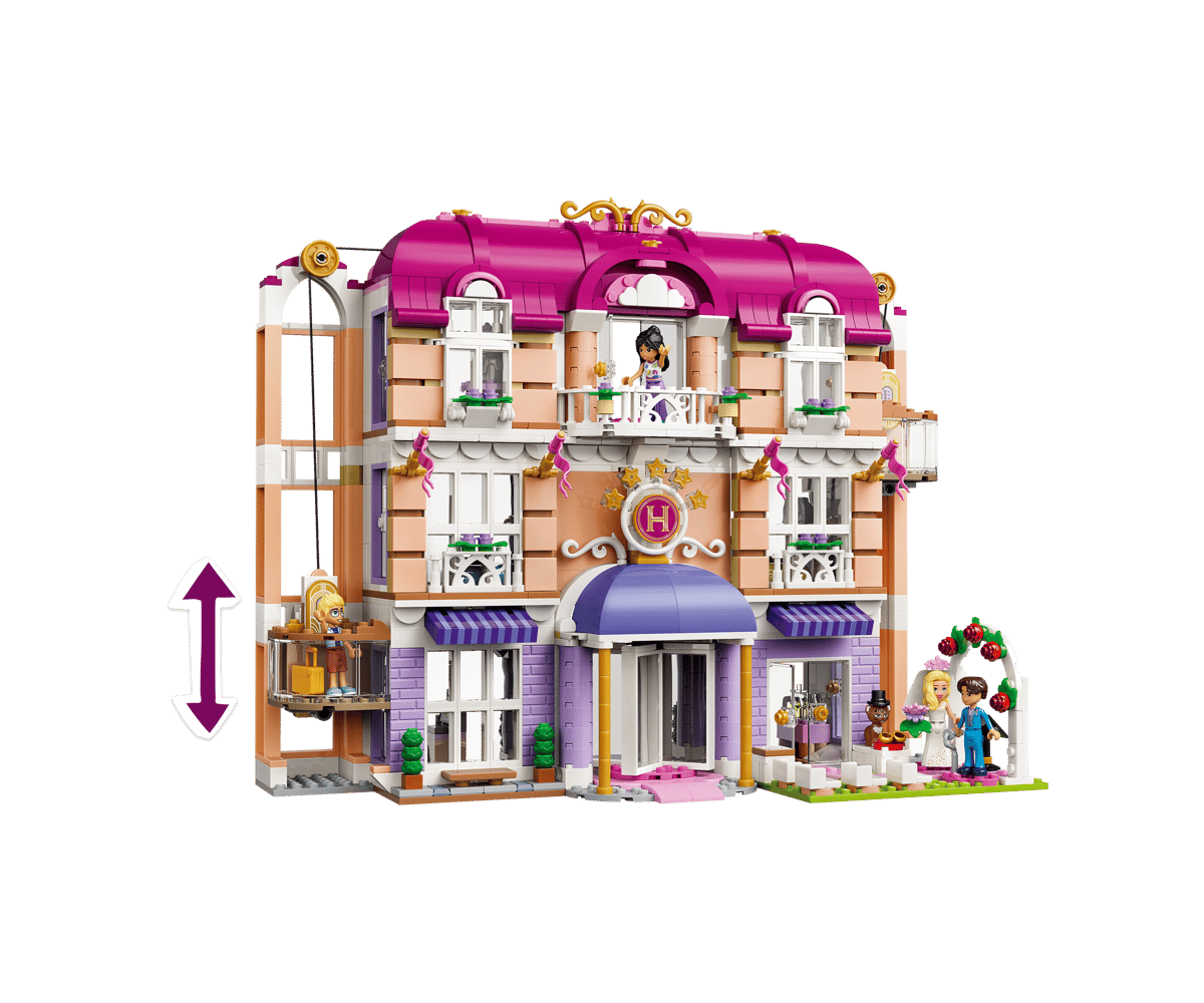 Конструктор LEGO Friends Гранд отель в Хартлэйк Сити 1406 дет. - фото 4