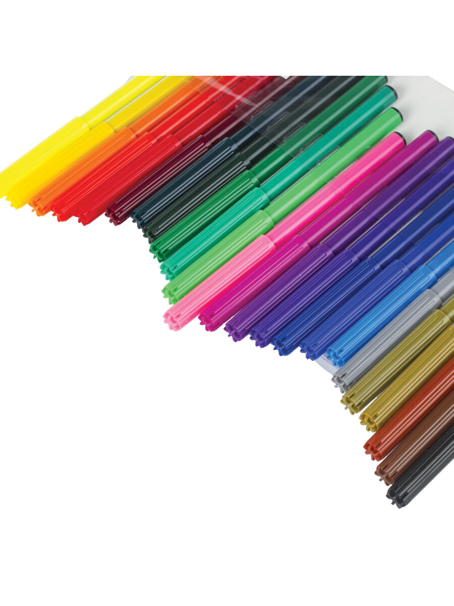 Фломастеры Юнландия 24 шт. - фото 10