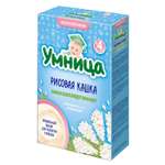 Каша Умница безмолочная низкоаллергенная рисовая 200г с 4месяцев