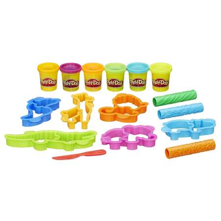 Пластилин Play-Doh Веселое сафари 6 цв.