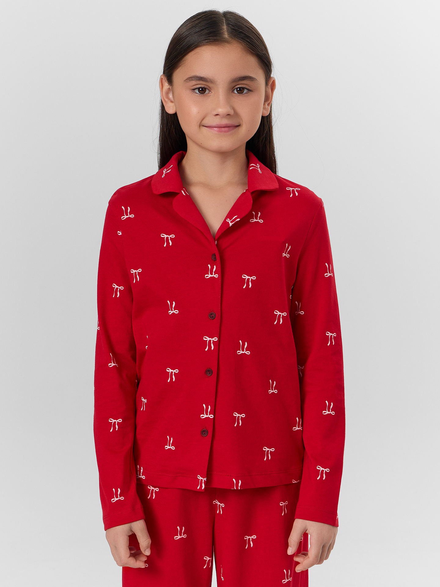 Пижама Mark Formelle (Марк Формэль) 567754/бантики на красном - фото 3