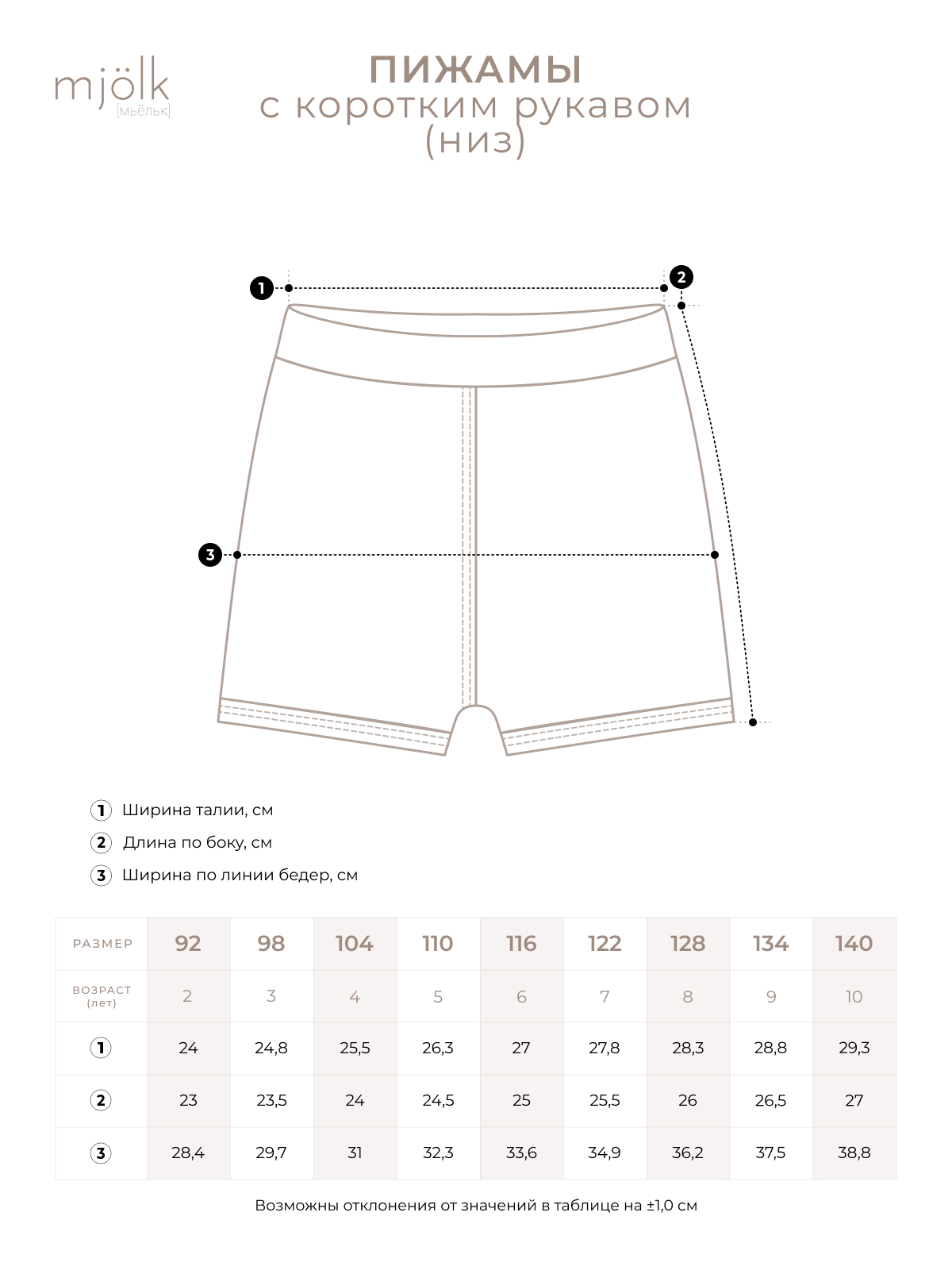 Пижама Mjolk 9592659 - фото 7