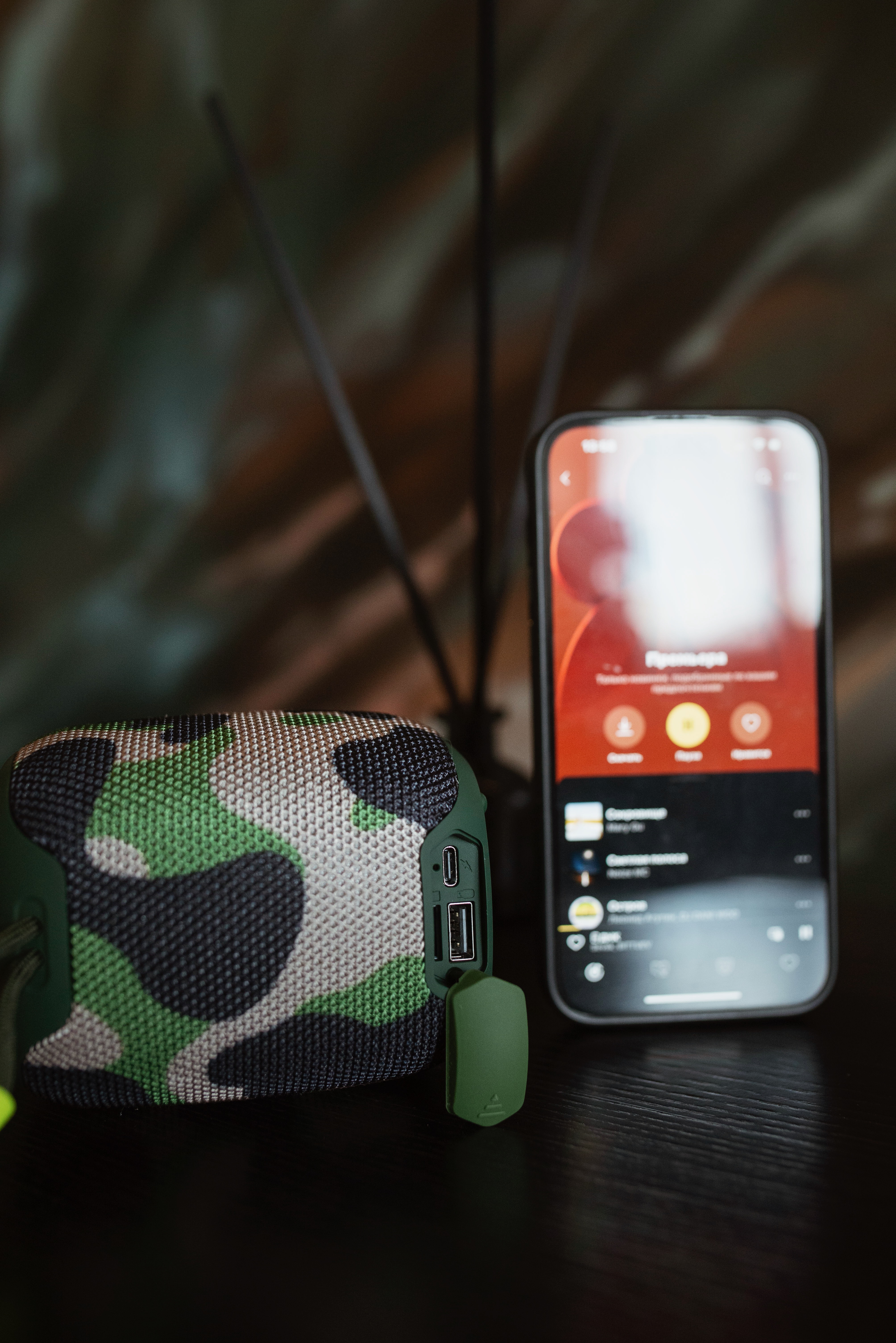 Bluetooth колонка More Choice BS33 Khaki - фото 10