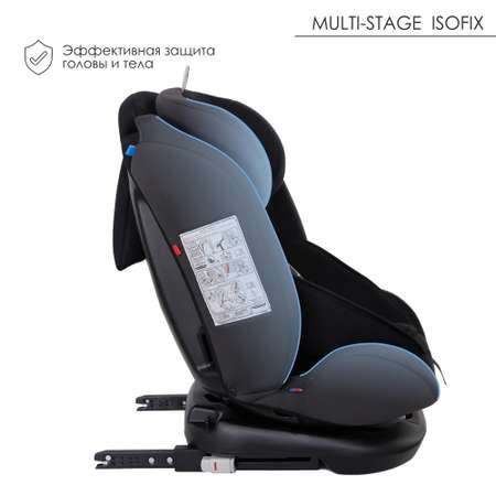 Автокресло Babyton Multi-Stage Black-Grey Isofix 0+/1/2/3 (0-36 кг)