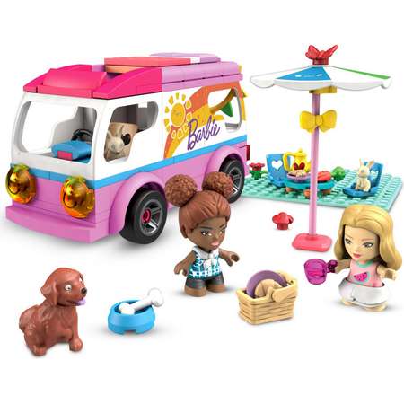 Конструктор Mega Construx Barbie Поход мечты блочный