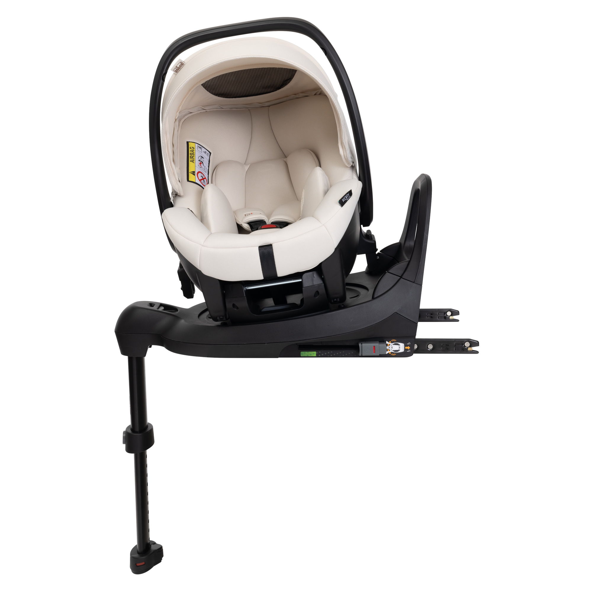 Автокресло Chicco 0 (0 -13 кг) бежевый - фото 21