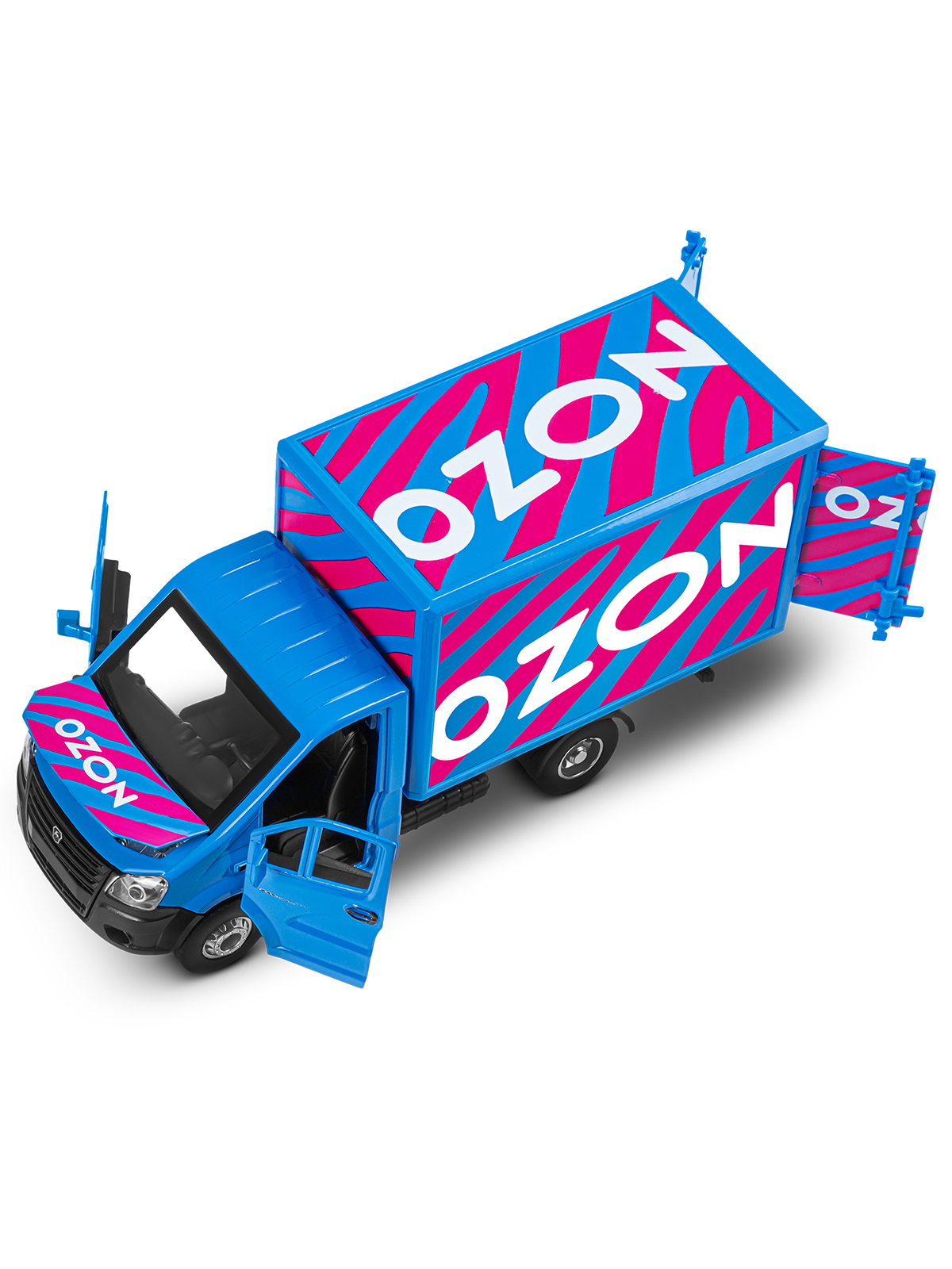 Грузовик АВТОпанорама ГАЗель Next Ozon 1:28 JB0405418 - фото 24