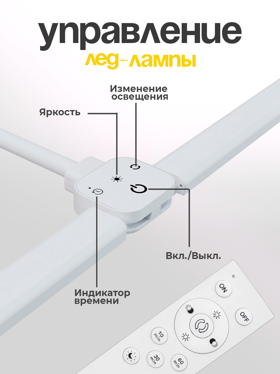 Лампа HomDoctor Бестеневая - фото 4