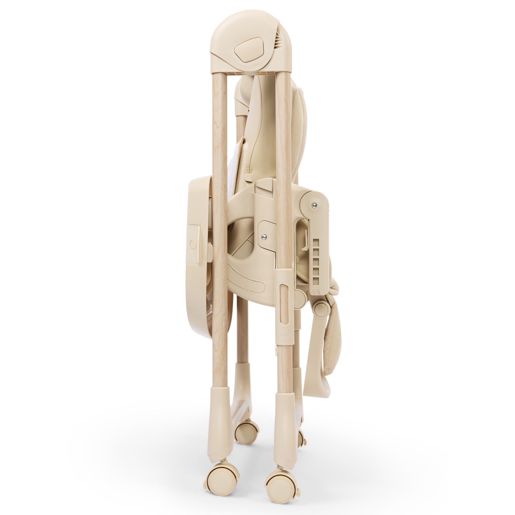 Стульчик для кормления Happy Baby WILLIAM LUX бежевый - фото 12