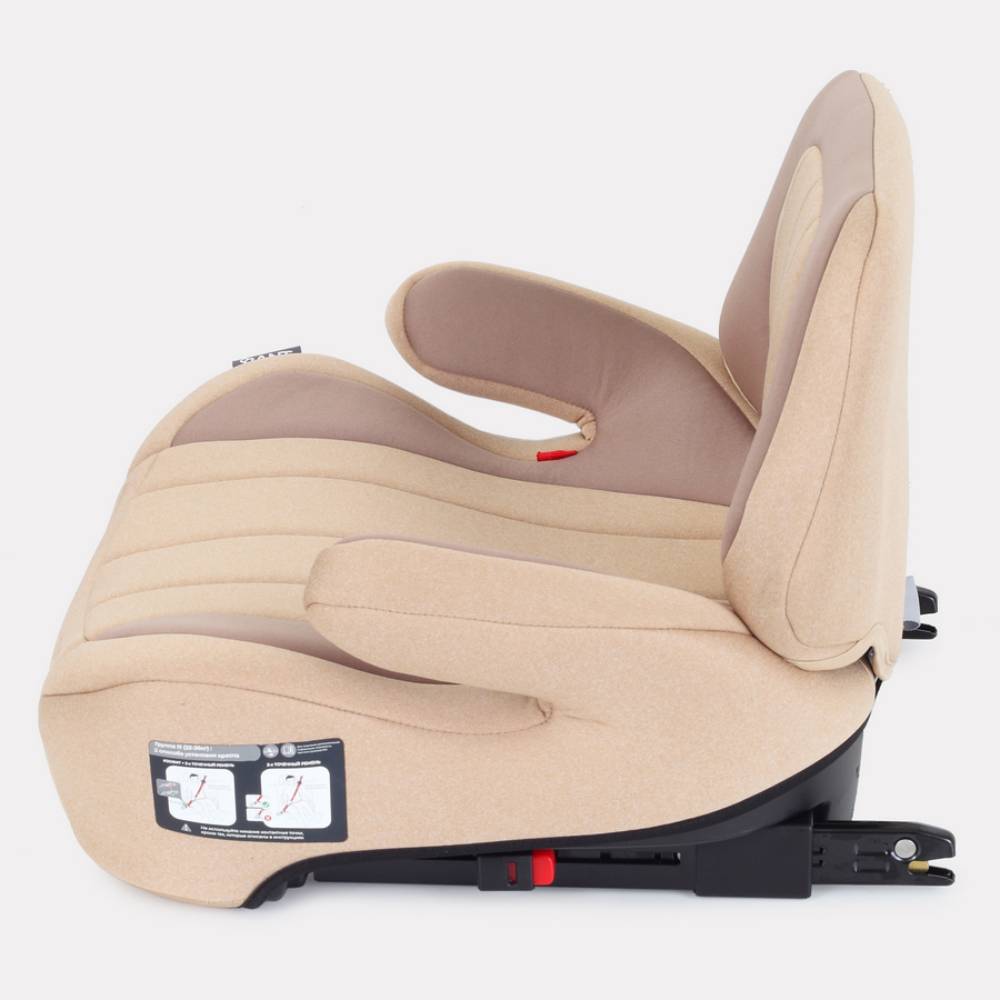Автокресло Rant Turbo Isofix 3 (22-36 кг) бежевый - фото 7