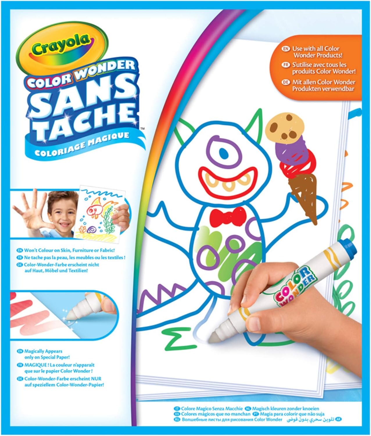 Набор для рисования Crayola Волшебные Color Wonder 30 стр - фото 3
