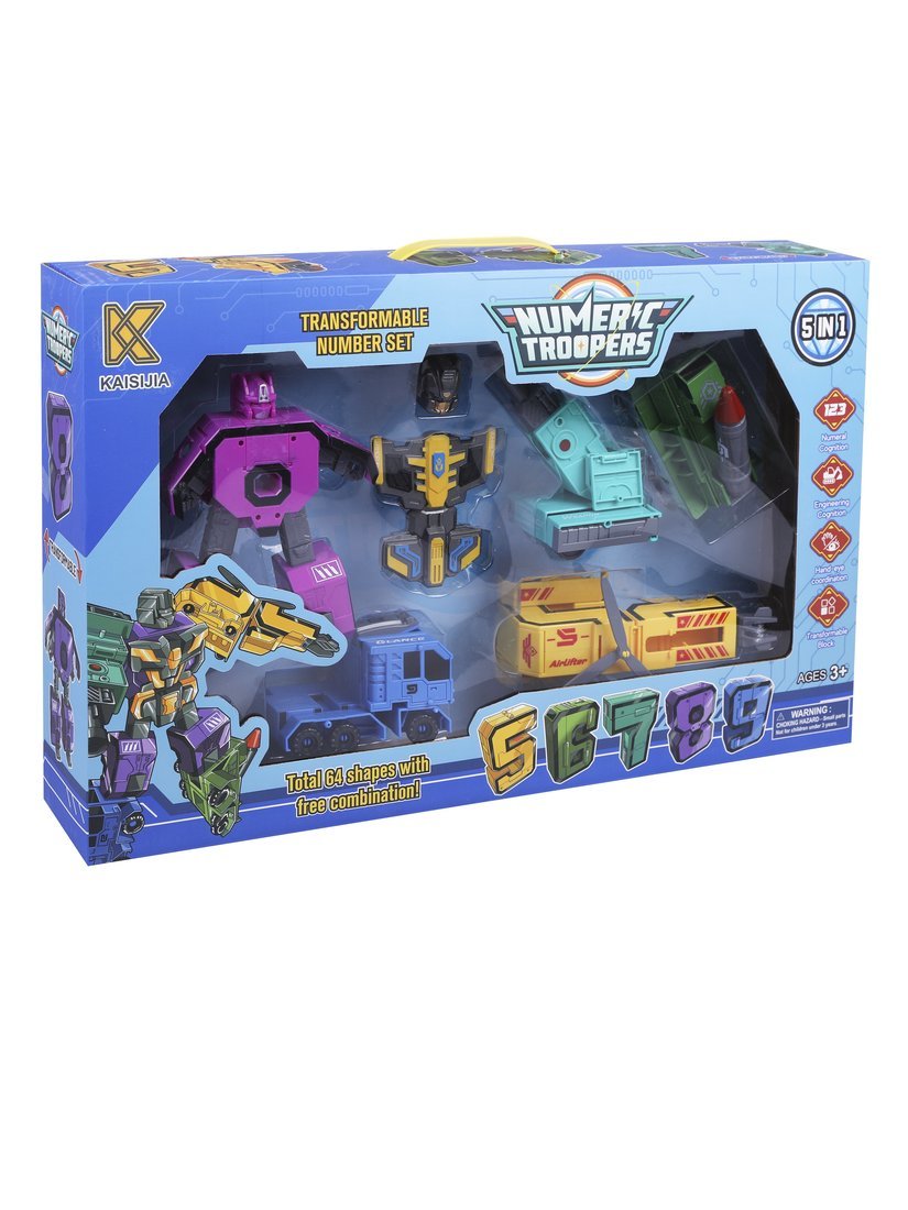 Игровой набор Наша Игрушка Машинки-цифры 7 - фото 6