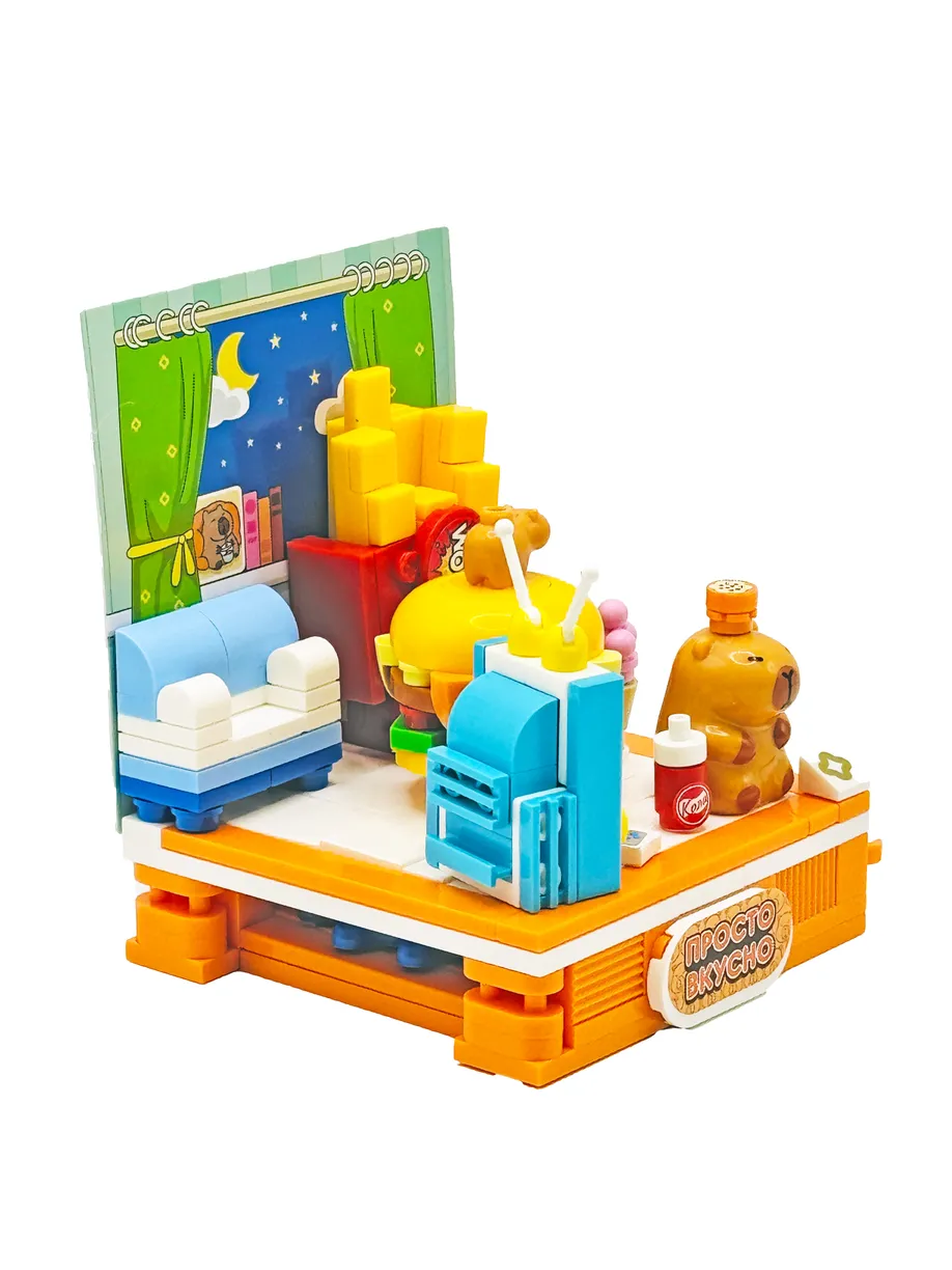 Конструктор Cubion Просто вкусно 193 дет. - фото 17