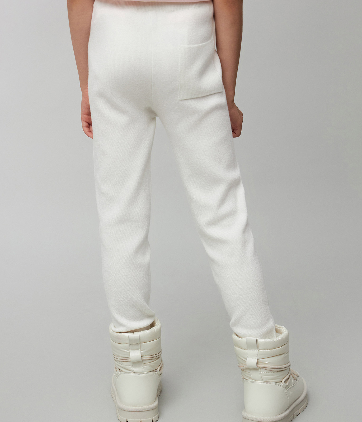 Брюки Totti Kids AW23TKB022/Брюки детские/Молочный - фото 4