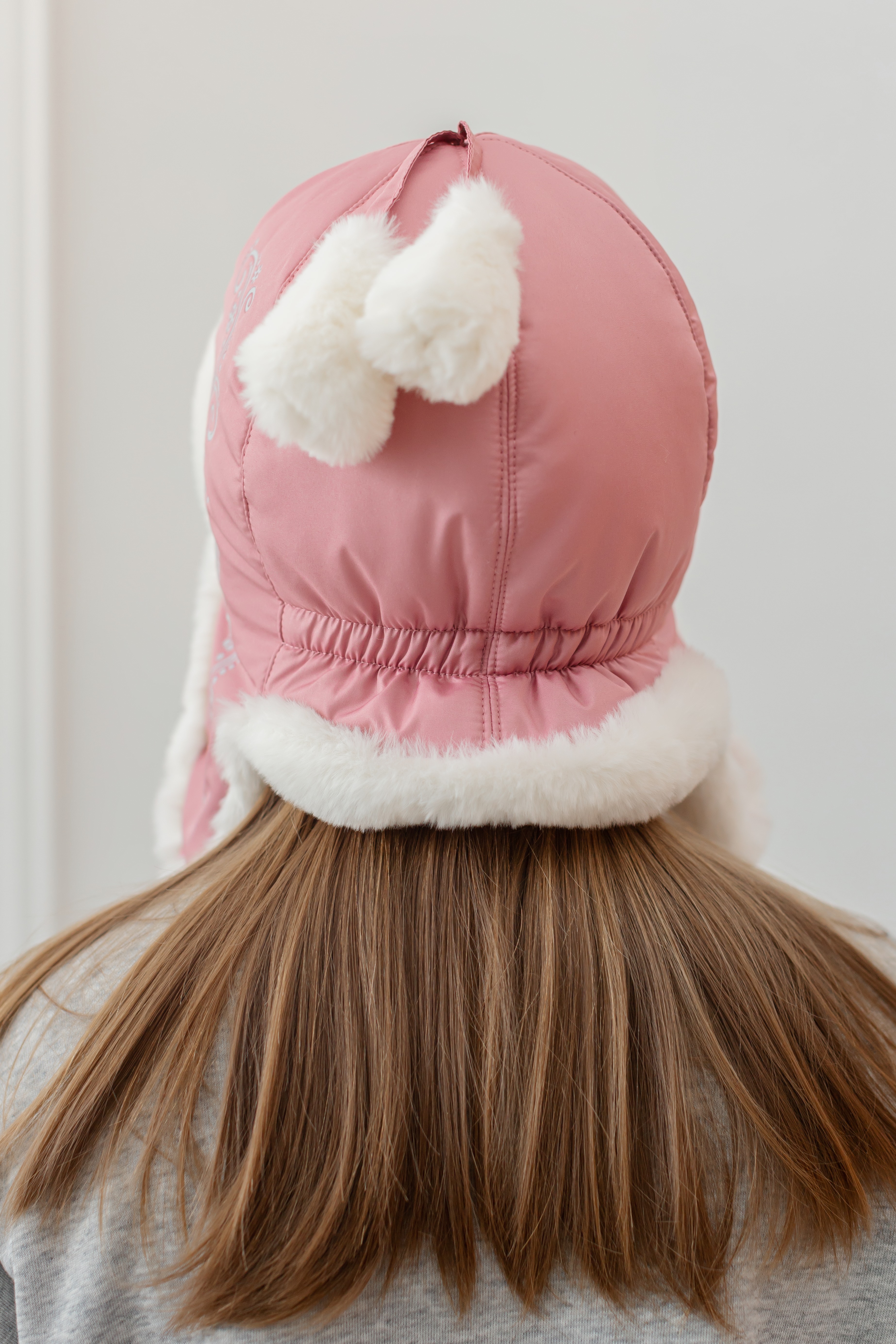 Шапка ARCTICMAGIC ЗД-503пыльная роза - фото 3