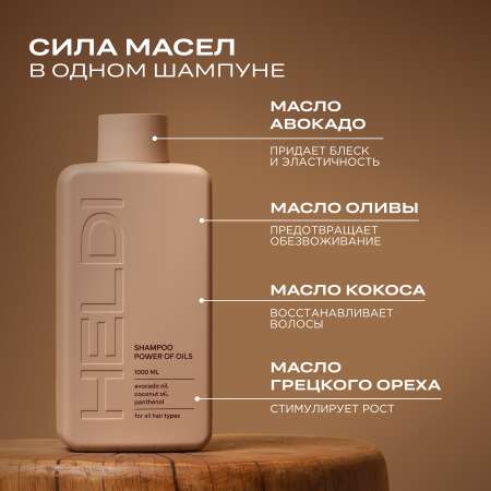Шампунь HELDI 2000 мл