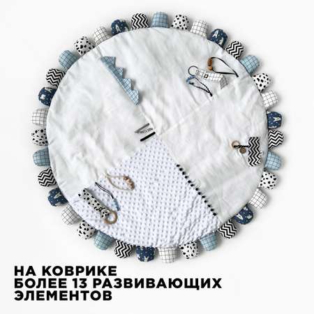 Коврик BYYY.SHOP Мишки на Севере